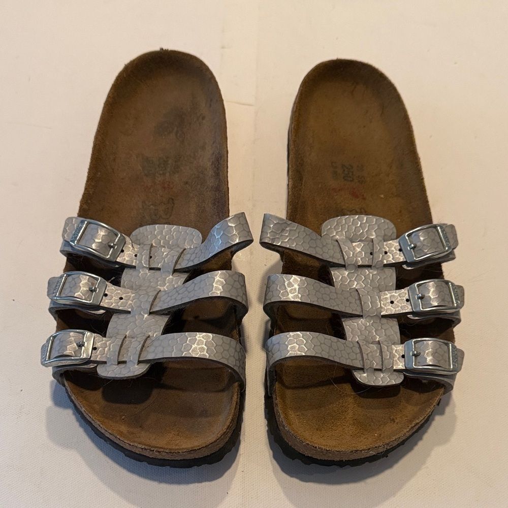 Birkenstock Kids Metallic Sandals
